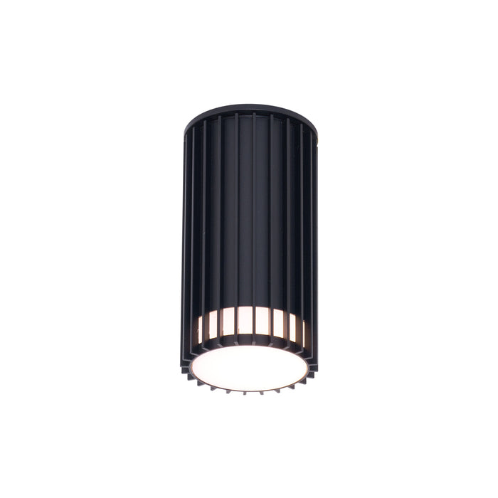 QAZQA Design buiten plafondlamp zwart IP44 - Boris