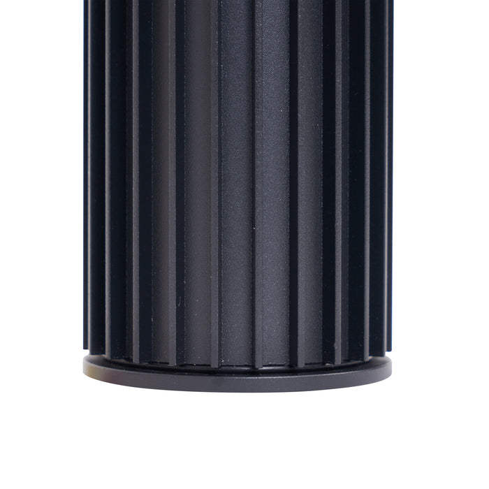 QAZQA Design buiten plafondlamp zwart IP44 - Boris