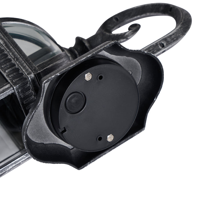 QAZQA Klassieke buiten wandlamp antiek zilver IP44 - Glasgow