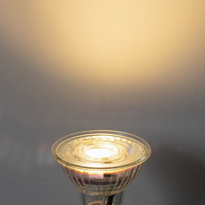 LUEDD Set van 5 GU10 50mm 3-staps dimbaar in Kelvin LED lampen helder