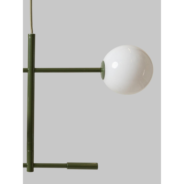 it's about RoMi Hanglamp Copenhagen - Groen - 97x13x215cm