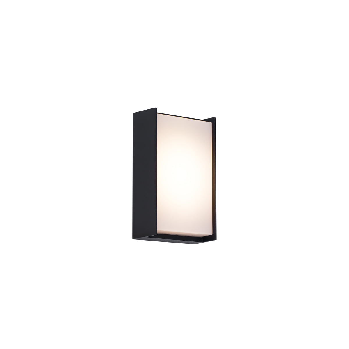 QAZQA Moderne buiten wandlamp zwart incl. LED IP65 - Packet