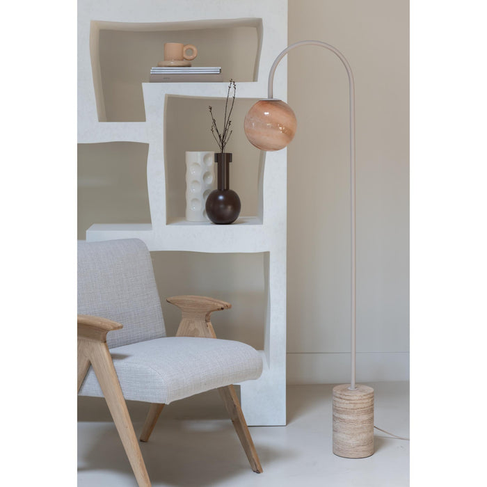 it's about RoMi Vloerlamp Tivoli - Bruin - 20x42x163cm