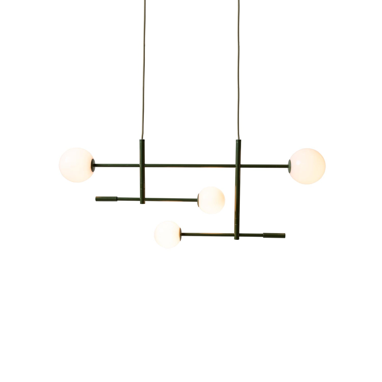 it's about RoMi Hanglamp Copenhagen - Groen - 97x13x215cm