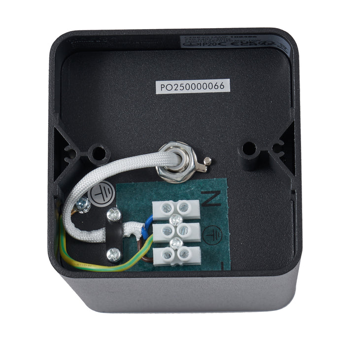 QAZQA Design opbouwspot zwart GU10 70mm draai- en kantelbaar - Vox