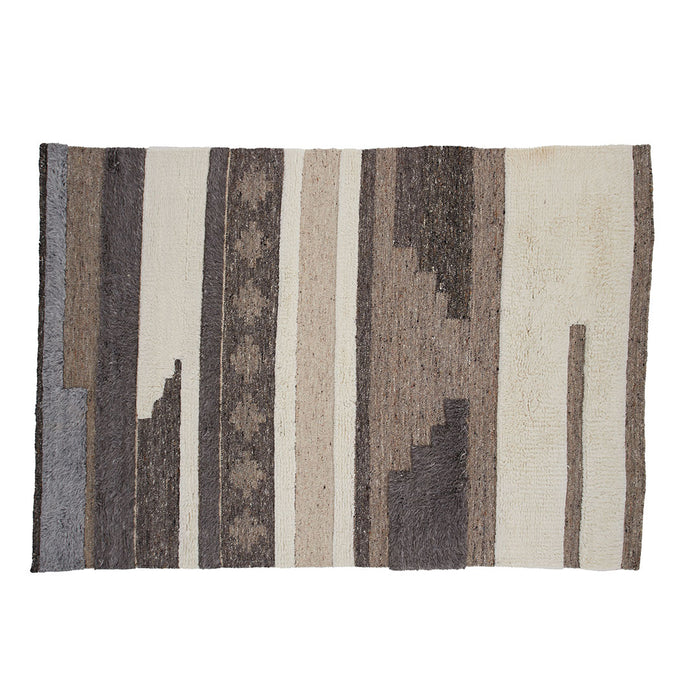 Hioshop Vincent vloerkleed 350x252cm wit.