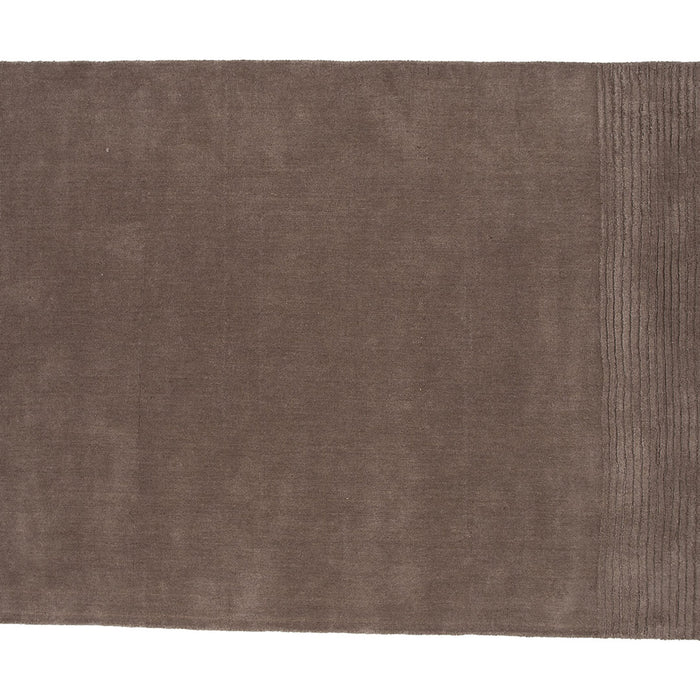 Hioshop Matteo vloerkleed 350x253cm bruin.