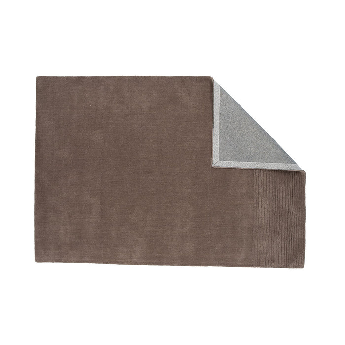 Hioshop Matteo vloerkleed 350x253cm bruin.