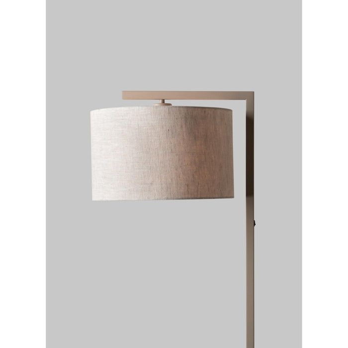 it's about RoMi Boston Vloerlamp Ø 32 cm - Bruin / Zand