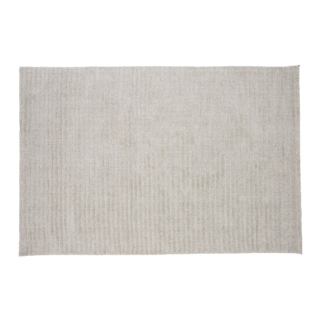 Hioshop Milton vloerkleed 230x162cm lichtgrijs.