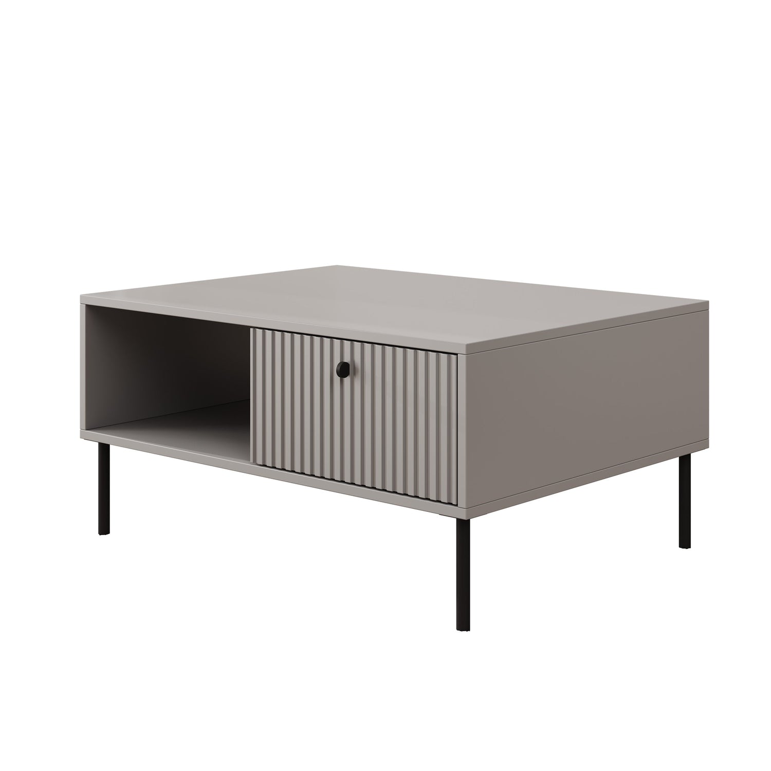 Meubella - Salontafel Ilux - Grijs - 87 cm