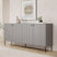 Meubella - Dressoir Ilux - Grijs - 207 cm