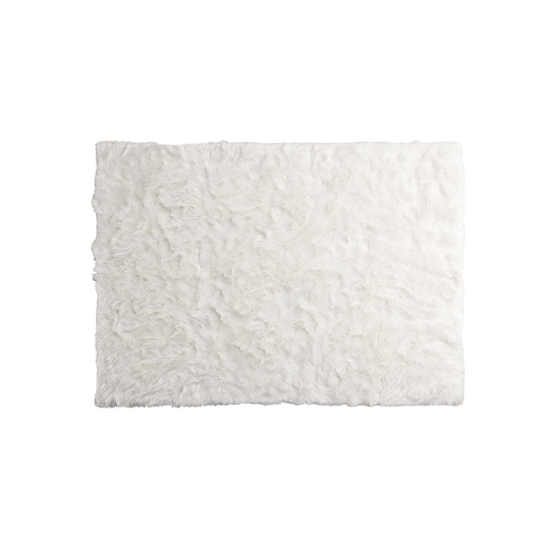 Hioshop Katy vloerkleed 230x160cm wit.