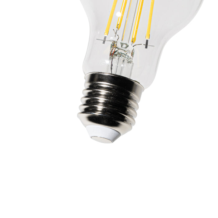 LUEDD Set van 5 E27 dimbare LED lampen A60 8W 900 lm 3000K