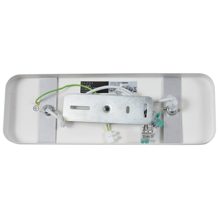 QAZQA Design plafondspot wit GU10 70mm 2-lichts draai- en kantelbaar