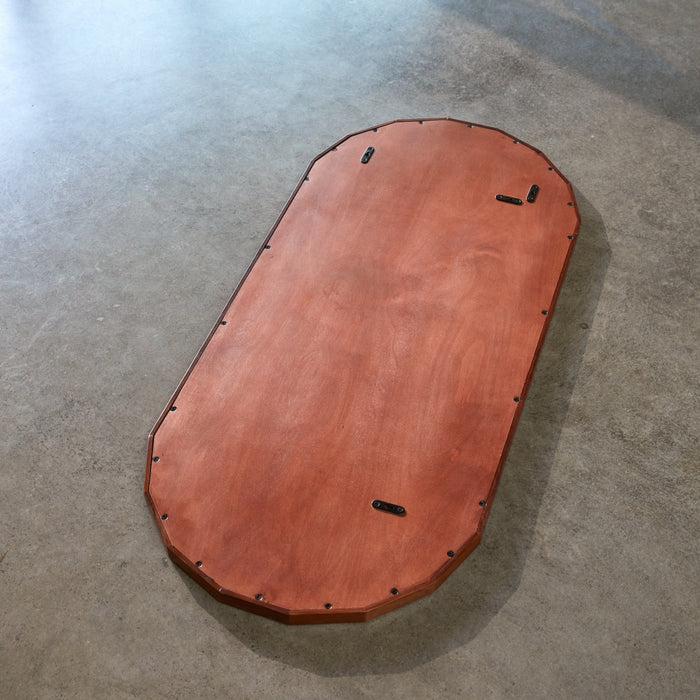 Tikamoon - Spiegel in massief palissanderhout 120x56 cm Jade