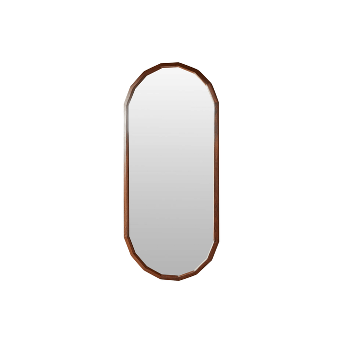 Tikamoon - Decoratieve spiegel in massief palissanderhout 120x56 cm J…