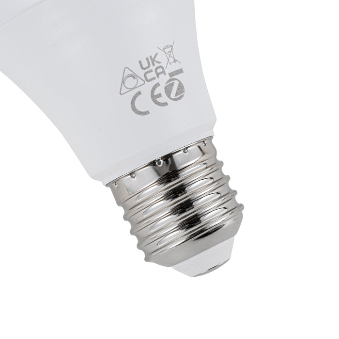 QAZQA Set van 3 smart E27 dimbare LED lampen A60 9W 806 lm