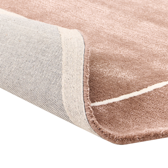 Beliani - DERA - Vloerkleed - Bruin - 160 x 230 cm - Viscose