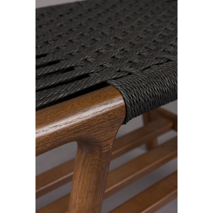 Dutchbone Kintaro Bankje Walnoot - Bruin