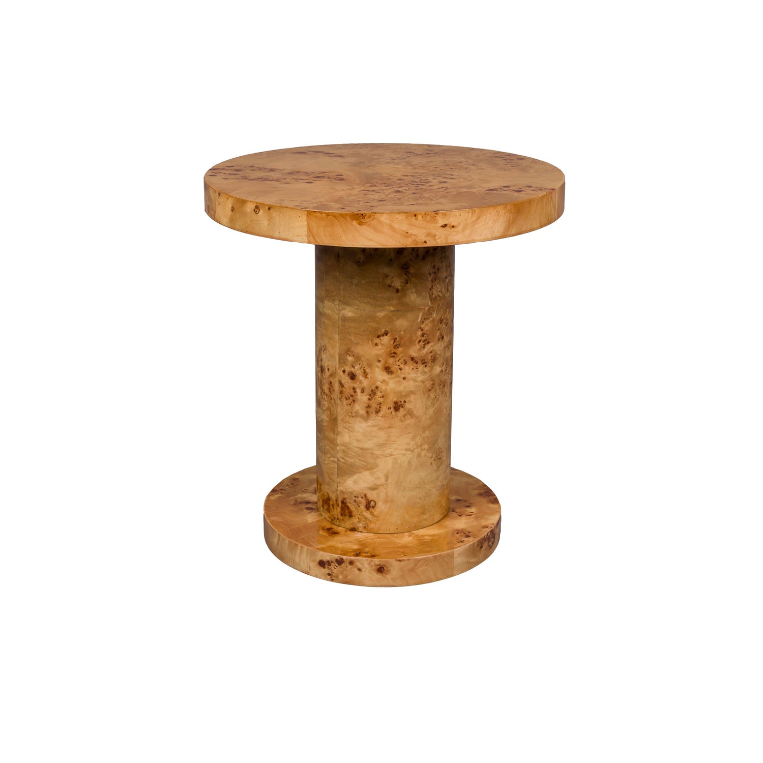 Dutchbone Quinn Bijzettafel Rond 46 cm Naturel