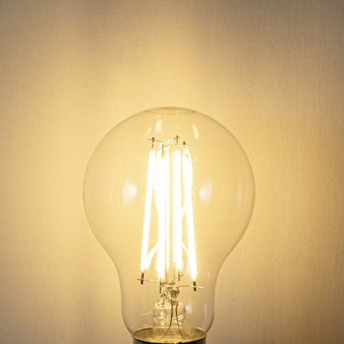 LUEDD Set van 5 E27 dimbare LED lamp A60 6W 500 lm 3000K