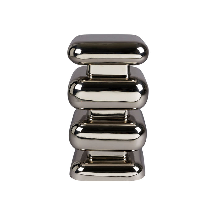 Dutchbone Stubby Bijzettafel Chroom - Zilver