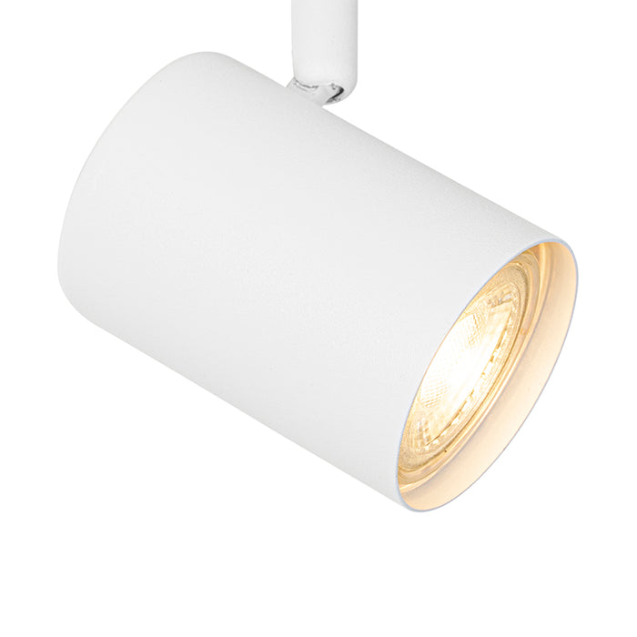 QAZQA Smart spot wit verstelbaar vierkant incl. Wifi GU10 50mm -