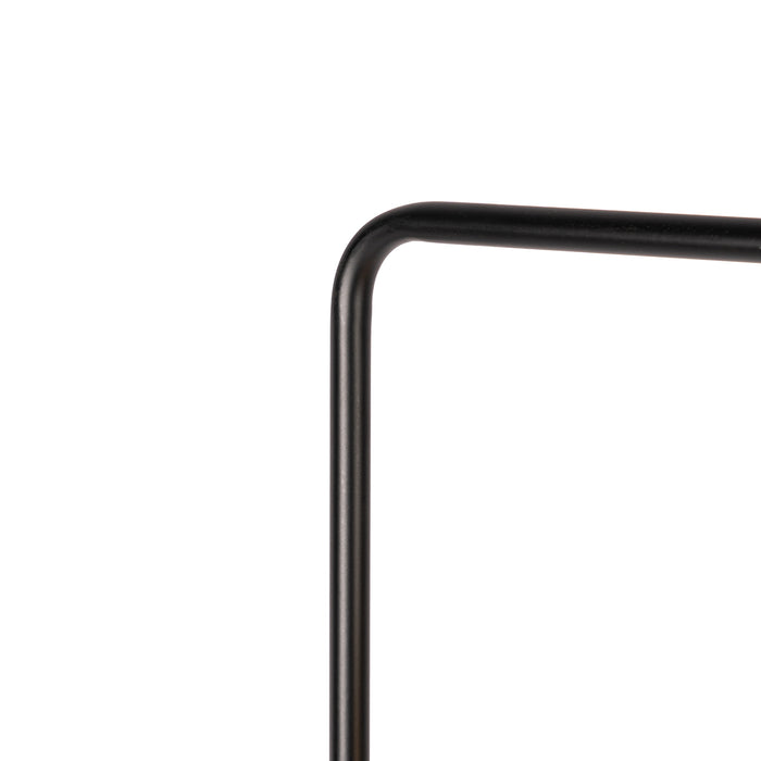 QAZQA Smart vloerlamp zwart met messing en amber glas incl. Wifi G95