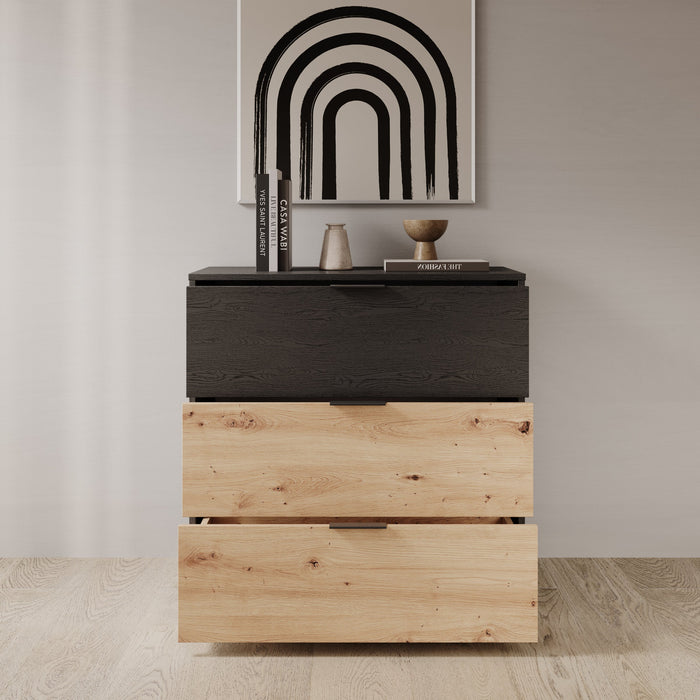 Meubella - Ladekast Augustus - Eiken - 80 cm