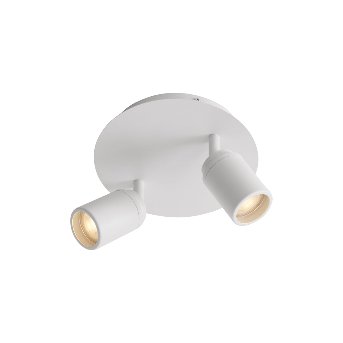 QAZQA Moderne badkamer spot wit 2-lichts IP44 - Ducha