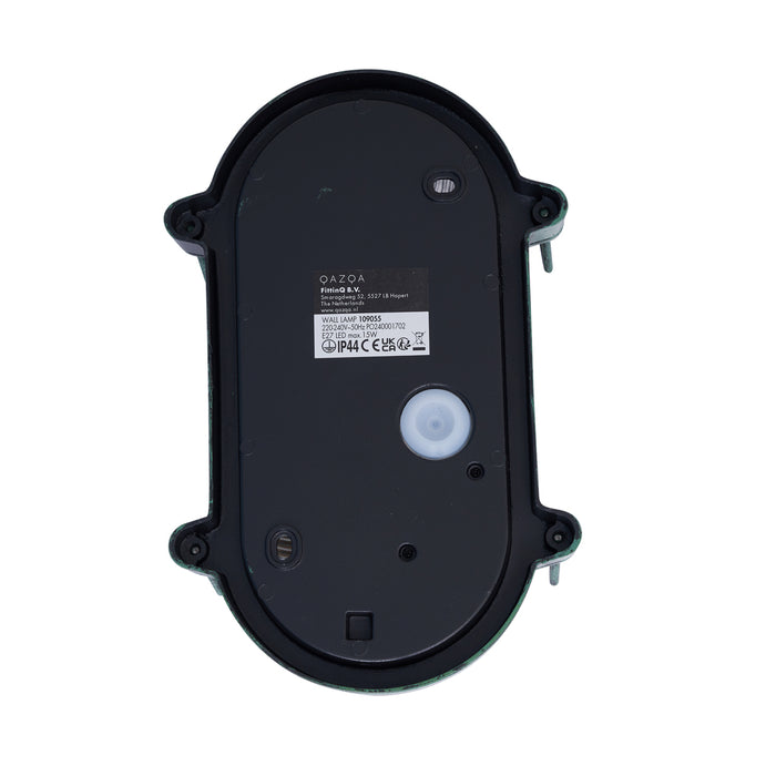QAZQA Buiten wandlamp groen ovaal IP44 - Noutica