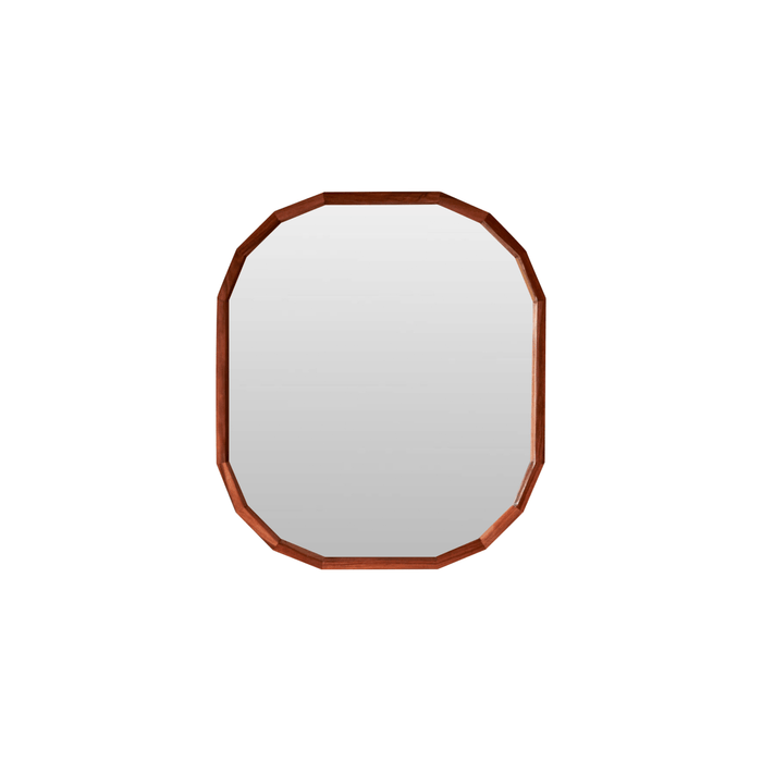 Tikamoon - Spiegel in massief palissanderhout 80x70 cm Jade