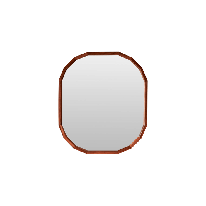 Tikamoon - Spiegel in massief palissanderhout 80x70 cm Jade