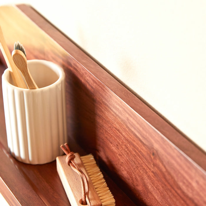 Tikamoon - Badkamerwandplank in massief palissanderhout 60 cm