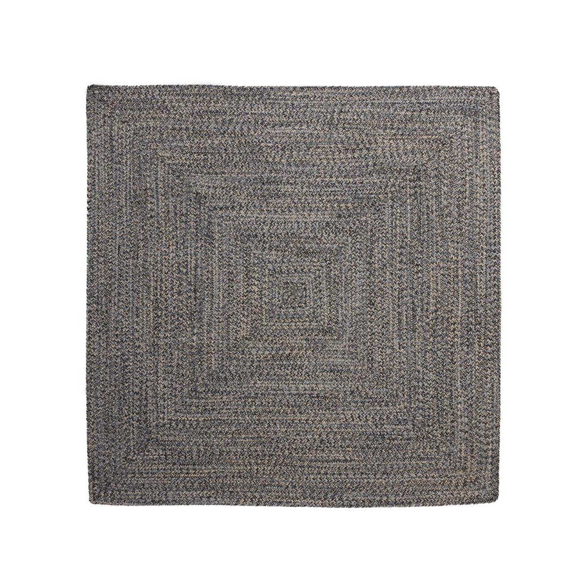 Boho&me Vloerkleed katoen vierkant - Joy blauw - 250x250 cm