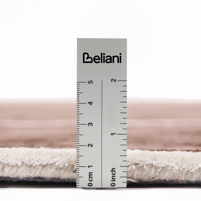 Beliani - KANRACH - Vloerkleed - Bruin - 200 x 200 cm - Viscose