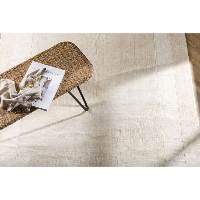 Hioshop Boston vloerkleed 230x162cm wit.