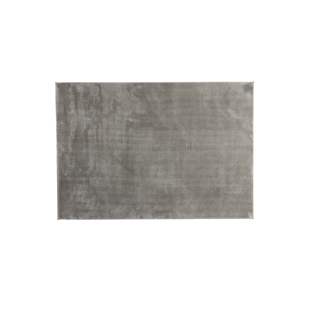 Hioshop Blanca vloerkleed 230x160cm lichtgrijs.