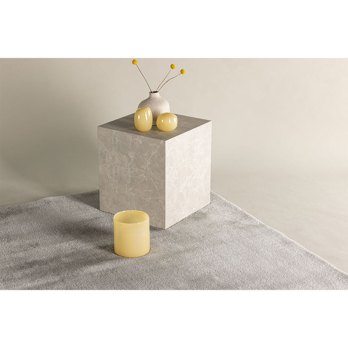 Hioshop Blanca vloerkleed 230x160cm lichtgrijs.