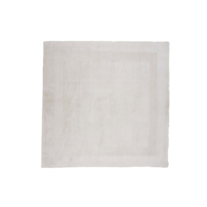 Hioshop Boston vloerkleed 240x242cm wit.