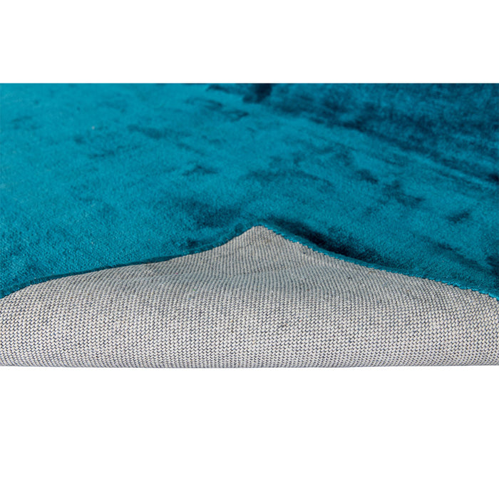 Hioshop Indra vloerkleed 242x171cm turkoois.