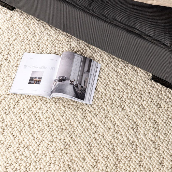 Nest living Rivka Wollen Vloerkleed 230 x 160 cm - Gebroken Wit