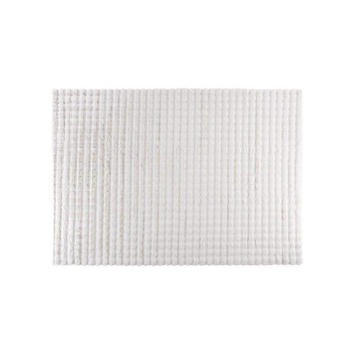 Hioshop Novis vloerkleed 160x230 cm wit.