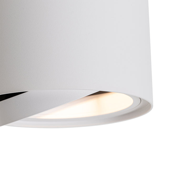 QAZQA Smart plafondspot wit draai- en kantelbaar incl. Wifi GU10