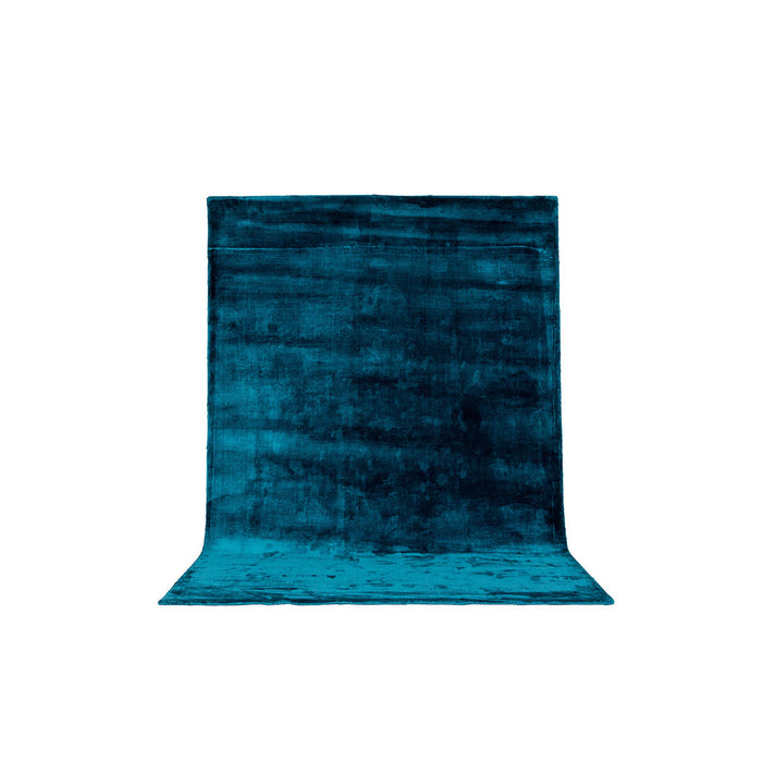 Hioshop Indra vloerkleed 242x171cm turkoois.