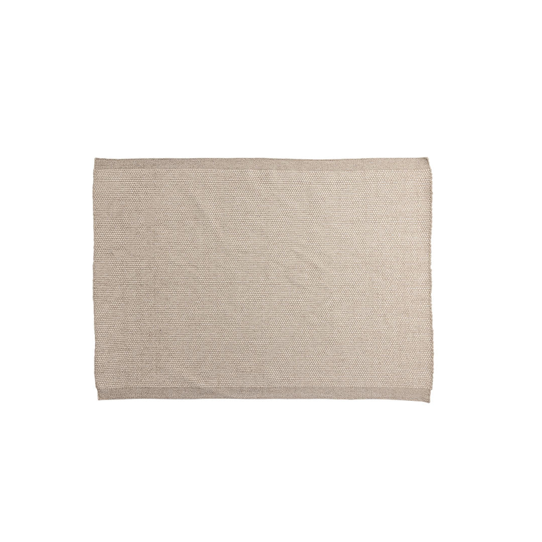 Hioshop Vilma vloerkleed 290x200cm beige.