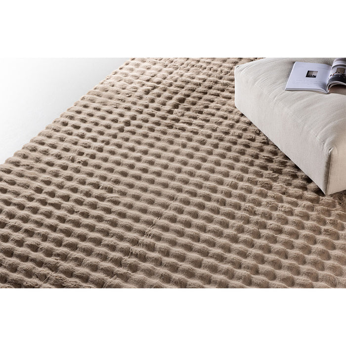 Hioshop Novis vloerkleed 160x230 cm beige.