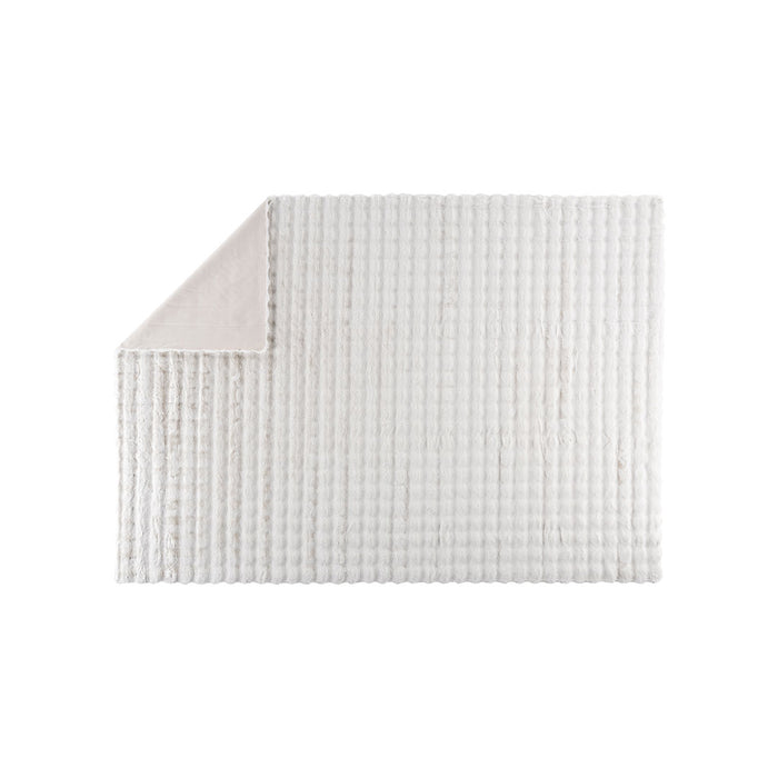 Hioshop Novis vloerkleed 200x290 cm wit.