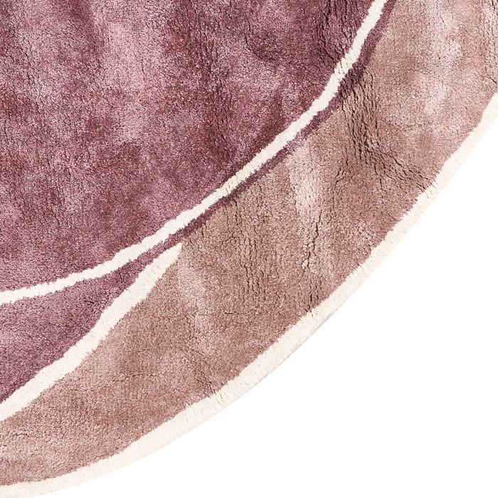 Beliani - KANRACH - Vloerkleed - Roze - 200 x 200 cm - Viscose